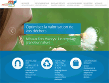 Tablet Screenshot of metaux-fers.com
